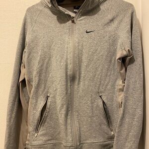 Nike Women's Gray Full-Zip Jacket
